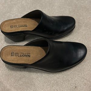 Black clogs